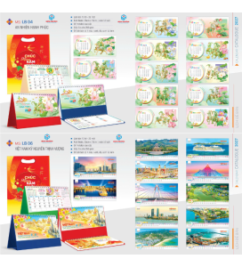 MẪU LỊCH ĐỂ BÀN 2027 MỚI NHẤT - QUÀ TẶNG BÍCH PHƯƠNG