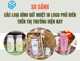 SO SÁNH CÁC LOẠI BÌNH GIỮ NHIỆT IN LOGO PHỔ BIẾN TRÊN THỊ TRƯỜNG HIỆN NAY 