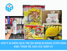 GỢI Ý 10 MÓN QUÀ TRI ÂN KHÁCH HÀNG CUỐI NĂM – ĐẸP, TINH TẾ, GIÁ CỰC HỢP LÝ