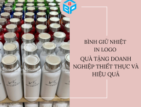 BÌNH GIỮ NHIỆT IN LOGO: QUÀ TẶNG DOANH NGHIỆP THIẾT THỰC VÀ HIỆU QUẢ