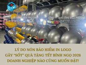 LÝ DO NÓN BẢO HIỂM IN LOGO GÂY “SỐT” QUÀ TẶNG TẾT BÍNH NGỌ 2026 – DOANH NGHIỆP NÀO CŨNG MUỐN ĐẶT!