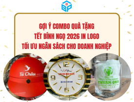 GỢI Ý COMBO QUÀ TẶNG TẾT BÍNH NGỌ 2026 IN LOGO – TỐI ƯU NGÂN SÁCH CHO DOANH NGHIỆP