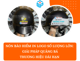 NÓN BẢO HIỂM IN LOGO SỐ LƯỢNG LỚN: GIẢI PHÁP QUẢNG BÁ THƯƠNG HIỆU DÀI HẠN