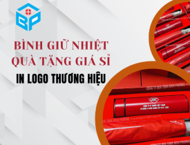 BÌNH GIỮ NHIỆT QUÀ TẶNG GIÁ SỈ, IN LOGO THƯƠNG HIỆU