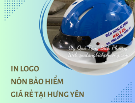 IN LOGO NÓN BẢO HIỂM GIÁ RẺ TẠI HƯNG YÊN