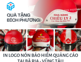 IN LOGO NÓN BẢO HIỂM QUẢNG CÁO TẠI BÀ RỊA - VŨNG TÀU