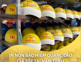 IN NÓN BẢO HIỂM QUẢNG CÁO GIÁ TỐT TẠI NAM ĐỊNH