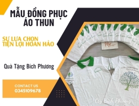 Mẫu đồng phục áo thun - Sự lựa chọn tiện lợi hoàn hảo