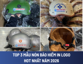 TOP 3 MẪU NÓN BẢO HIỂM IN LOGO ĐƯỢC ƯA CHUỘNG NHẤT 2026