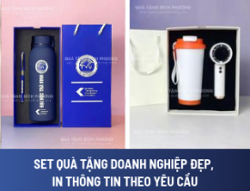 SET QUÀ TẶNG DOANH NGHIỆP ĐẸP, IN THÔNG TIN THEO YÊU CẦU