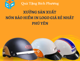 XƯỞNG SẢN XUẤT NÓN BẢO HIỂM IN LOGO GIÁ RẺ NHẤT PHÚ YÊN