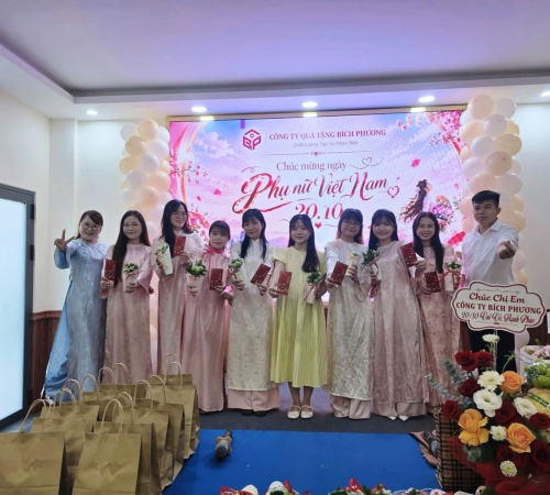 RECAP TIỆC 20/10 TẠI QUÀ TẶNG BÍCH PHƯƠNG