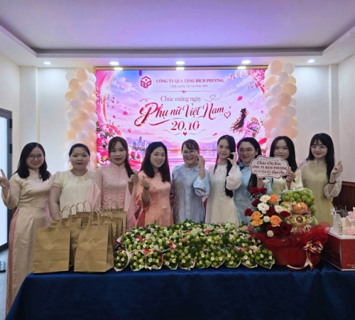 RECAP TIỆC 20/10 TẠI QUÀ TẶNG BÍCH PHƯƠNG