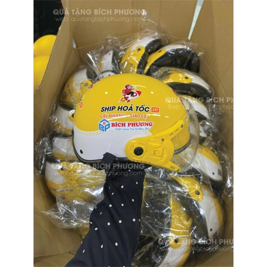 NÓN BẢO HIỂM PHỐI KÍNH