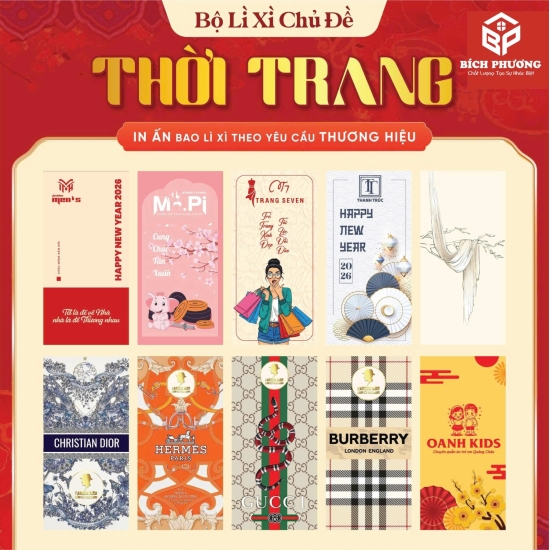 BAO LÌ XÌ IN LOGO 