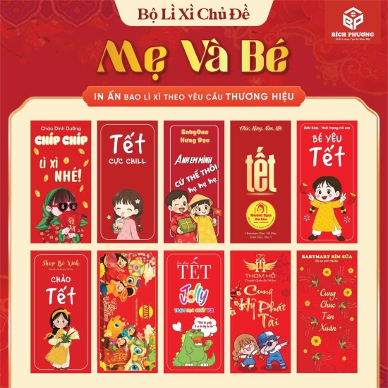 BAO LÌ XÌ IN LOGO 