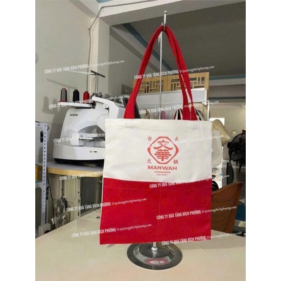 TÚI CANVAS IN LOGO THEO YÊU CẦU – GIẢI PHÁP QUÀ TẶNG THÂN THIỆN, THƯƠNG HIỆU RÕ RÀNG